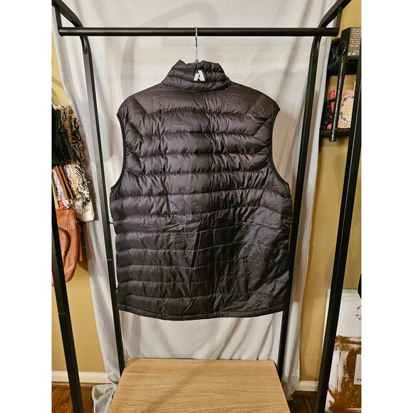 Eddie Bauer Women’s Black Goose Down Vest – Size Large - Picture 3 of 9